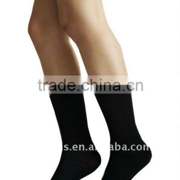 black thick wool diabetic socks