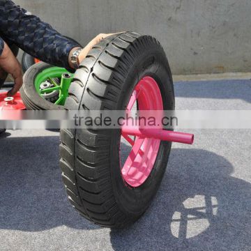 rubber wheel pnumatic wheel pr2605(14"x3.50-8)