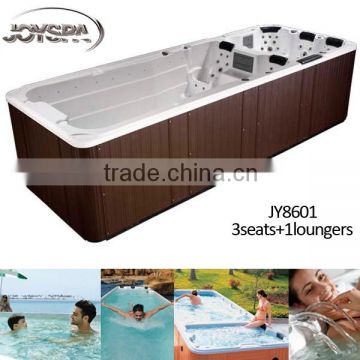 JY8601 Air whirlpool massage double zone fiberglass pool hot tub