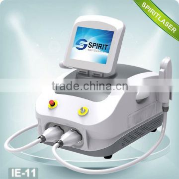 Q Switched Nd Yag Laser Tattoo Removal Machine Good Quality 2 In 1 SHR And ND YAG Laser Removal Tattoo Machine Laser Machine Movable Screen Laser Epilator Machine With CE 10HZ