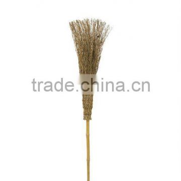 bamboo broom, broom