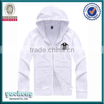 New style custom cotton white fleece men fashion hoody