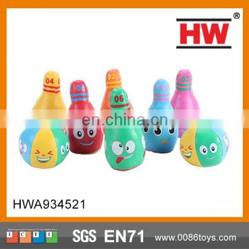 Children Indoor Sports EVA Ball Game Playing Set Expression Bowling