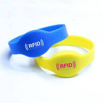 NFC Wristband 13.56MHz HF 213 Silicone RFID Wristband Bracelet