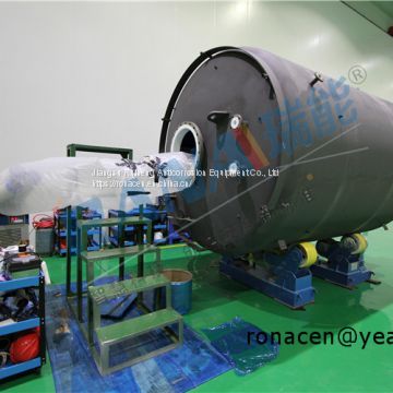 2019 acid resistance tank China OEM Manufacturer customized non-standard HALAR / PTFE / Teflon / ECTFE coating PTFE Roller coating PTFE tanks, PFA tanks, ETFE tanks, new-PTFE tanks, F40 tanks