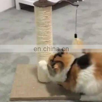 Wooden Sisal Oem Manufacturer Wholesale Customized Design Large Cat tree House Pet Scratcher bucket Cat Tree Cat Furniture