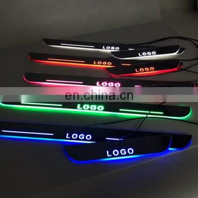 Led Door Sill Plate Strip step light door decoration step for BMW mini dynamic sequential style