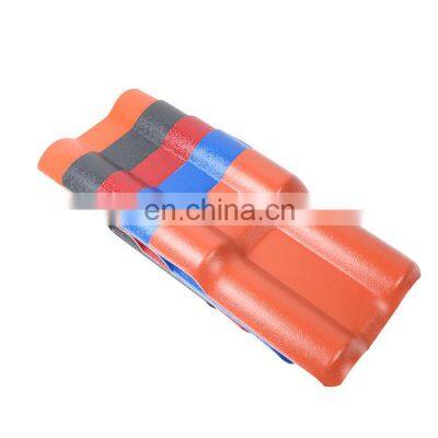 Superior plastic material ASA PVC roof tile tejas de upvc roof sheet for Peru