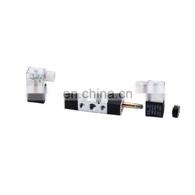 High Quality 4M Series Double Coil 4M220-08 4M320-10 4M420-15 Pneumatic Directional Control Solenoid Valve