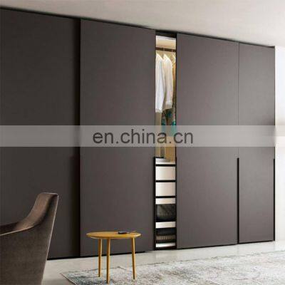 2021 Modern Amoires Custom White Teak Wood Classic Simple MDF Latest Cabinet Bedroom Wardrobe Designs