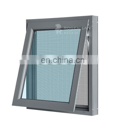 High Quality Powder Coated Aluminum Heat Insulation Inswing Casement Awning Windows