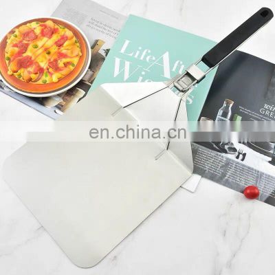 Affordable Reasonable Price Cake Slice Stainless Steel Tools Oven Foldable Pizza Peel Shovel