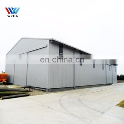 Cost of prefabricated steel truss structure hangar modular steel structure warehouse workshop plant building