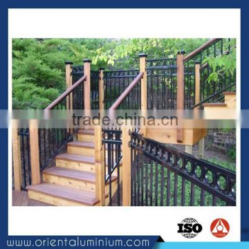 Aluminum Stair Handrail Outdoor Metal Handrail for Steps