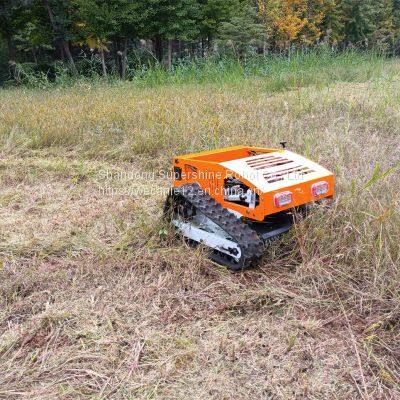 remote control lawn mower buy slope mower cost China robot lawn