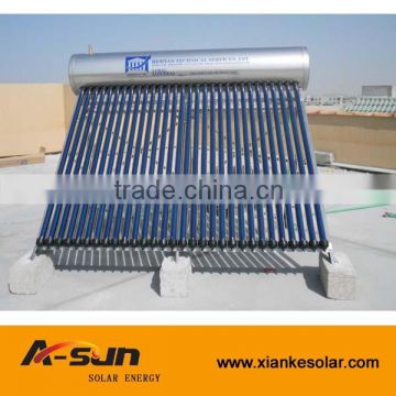 SABS 100 Liter Low Pressure Cheap Stainless Steel Solar Geyser