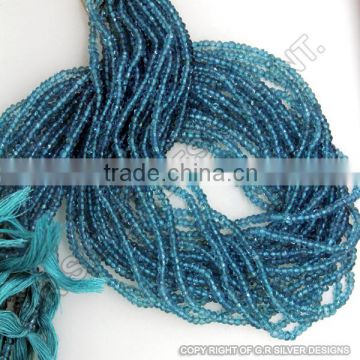 faceted gemstone beads natural apatite rondelle cut loose wholesale supplies