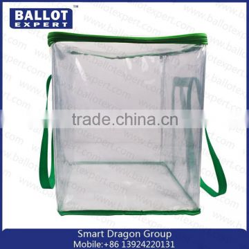 High Quality Collapsible Ballot Box/PVC voted ballot bag packaging