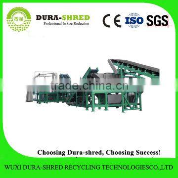 Dura-shred American standard quality waste scrap tire shredder