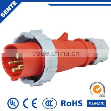 Best selling 5P Weatherproof 125AMP Industrial Plug with CE CB CCC Certificate