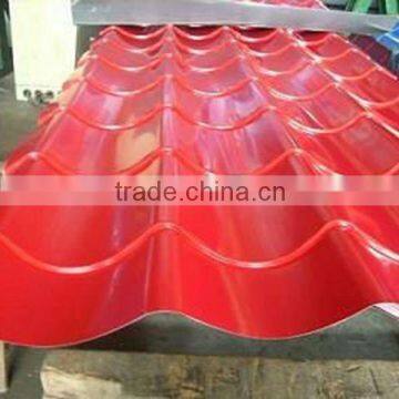 SGCC, SGCH, DX51D prepainted galvanized corrugated roofing sheet