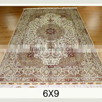 6x9 ft turkey Persian handmade silk carpet