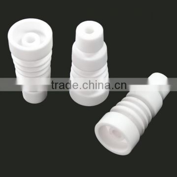 vaporizer gr2 domeless ceramic nail 14mm & 18mm male ceramic nail