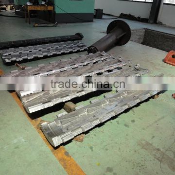 hot rolling mill stainless steel segment plate for mandrel shaft customized service available upon engineer drawing