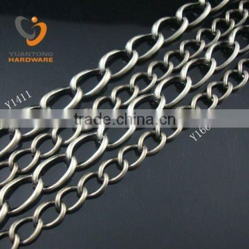 old silver color chain for jewelry and decoration