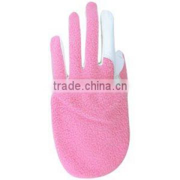 Combination Cabretta (Sheep Skin Leather) Cloth Golf glove 58