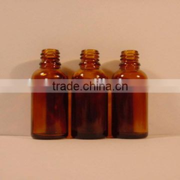 30ml amber glass boston shape Essential oil bottles