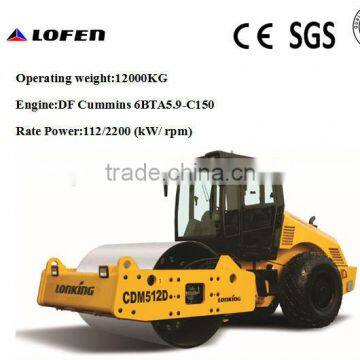 Lonking new 12ton static road roller compactor