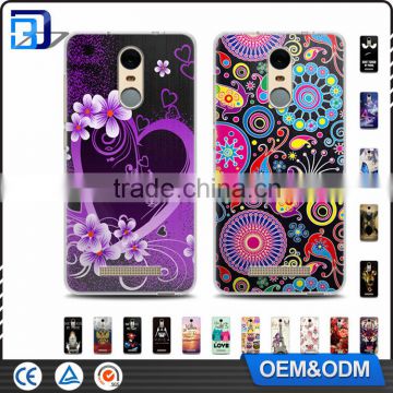 Instock Carton Art Printed Cute Flora Flowers Case For RedMI Note3 Animal Painting Soft TPU Cover For Xiaomi RedMI Note3