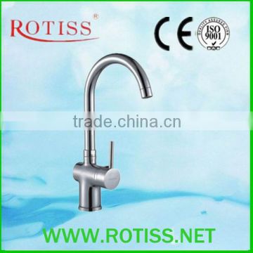 Zhejiang taizhou brass or zinc faucet RTS5531-8 single lever sink mixer