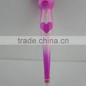 Hot selling cute pink pig aminal ball pen