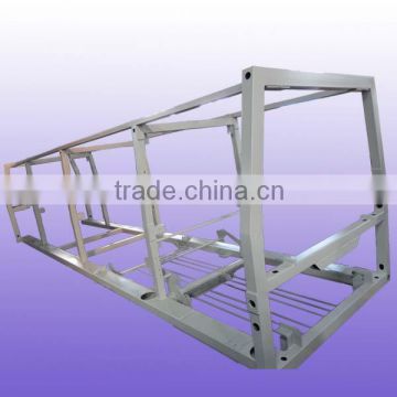 Heavy steel frame structure