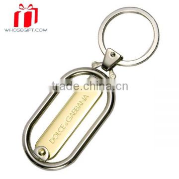 Manufactory Production Custom Sign Key Ring With Genie Lamp Design