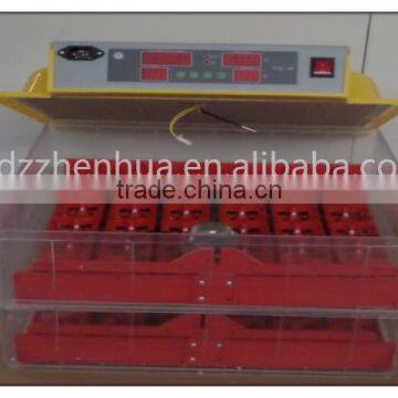 factory supply 72 eggs capacity mini ZH-72 egg incubator