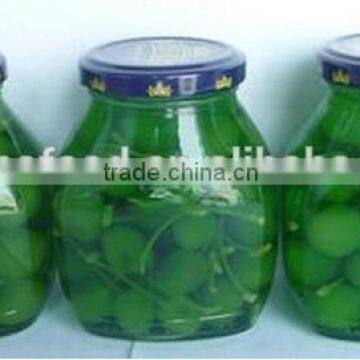 Hot Selling Canned Fruit Canned Green Cherry without Stems