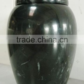 Black Marble Cremation Urn from Vietnam