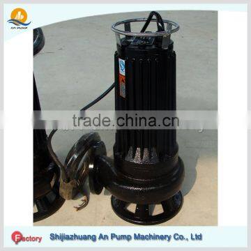 Electric waste water dewatering submersible pump