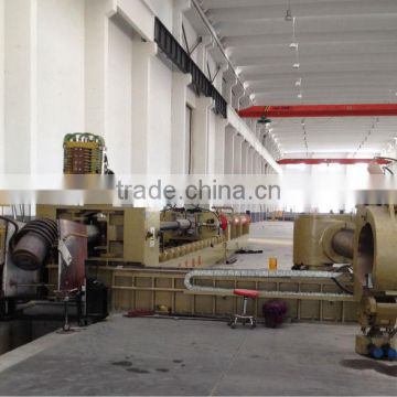 Induction pipe bending machine