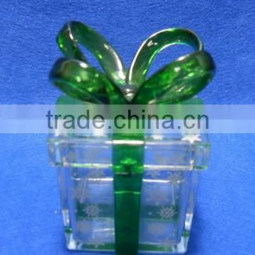 fancy christmas clear gift box