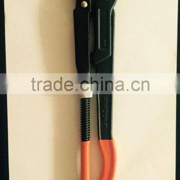 S type bent nose Pipe plier / Pipe wrench with good price and high quality