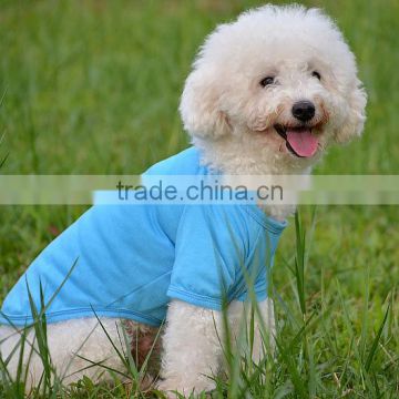 wholesale custom OEM latest pet dog plain t-shirts