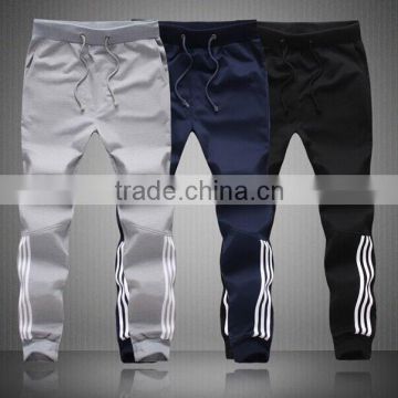 2015 custom men sport wear gym pants running pants jogger pants