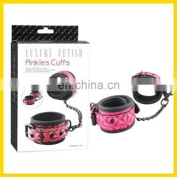 Light Red Luxury Fetish Ankles Cuffs, Sex Toy Islamabad Pakistan