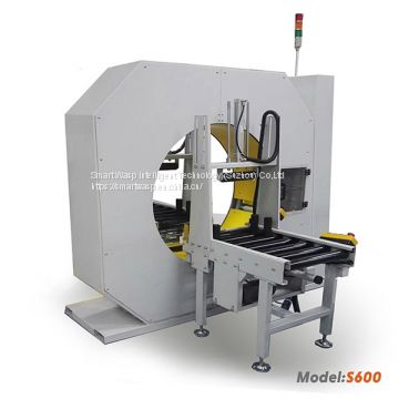 Horizontal pallet wrapper,Inline Pallet Wrapping Machine