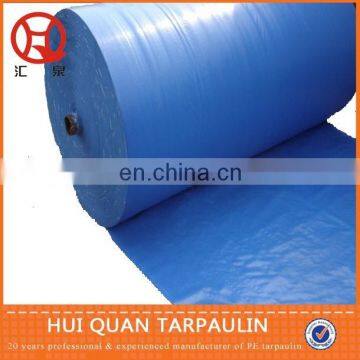 Strong and hard paper core blue pe tarpaulin roll