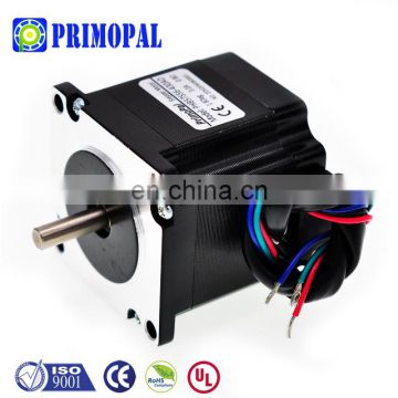 1.8 degree 4 wire 1.3A 2 phase shaft 64mm length 150N.cm Square nema 23 stepper motor shaft options Single double round D-cut